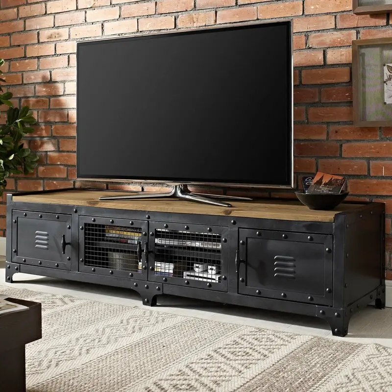 Industrial Living Room Tv Stand Holder Ornaments Black Display Tv Stands Minimalistic Storage Mueble Tv Moderno Household Items
Industrial Living Room Tv Stand Holder Ornaments Black Display Tv Stands Minimalistic Storage Mueble Tv Moderno Household Items