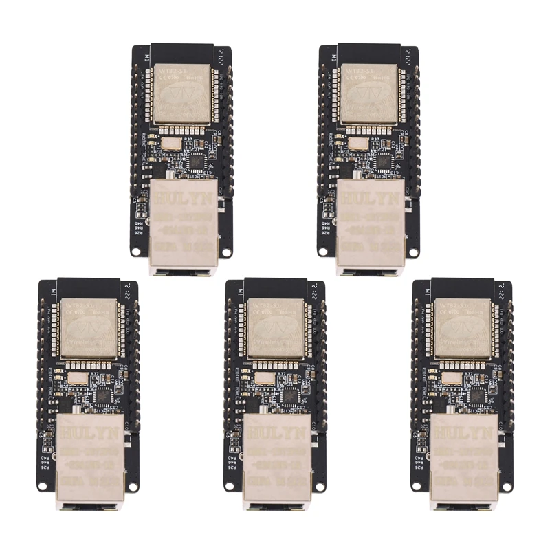 5X WT32-ETH01 Embedded Serial Port Networking Bluetooth + Wifi Combo Gateway Module
5X WT32-ETH01 Embedded Serial Port Networking Bluetooth + Wifi Combo Gateway Module