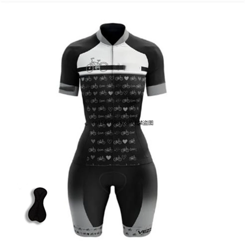 Women's Professional Custom Bicycle Sublimation Printing Short Sleeve Cycling SkinsuitTri suit/Triathlon Wear Triathlon Jumpsuit
Women's Professional Custom Bicycle Sublimation Printing Short Sleeve Cycling SkinsuitTri suit/Triathlon Wear Triathlon Jumpsuit