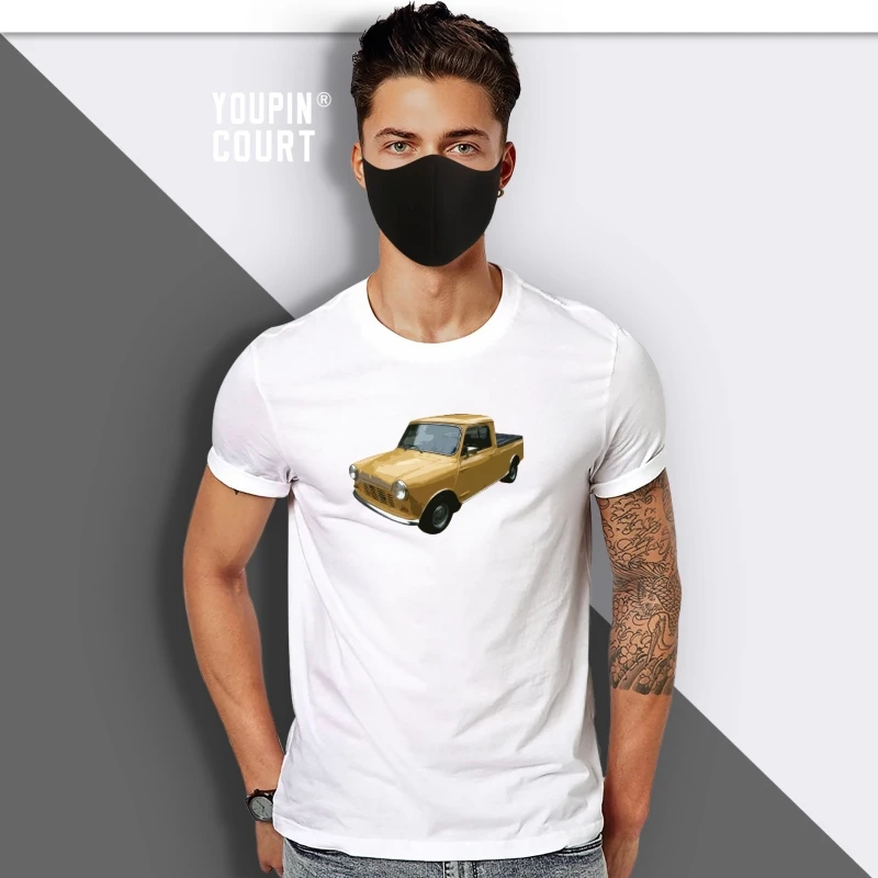 Mini Pickup T Shirt Pick Up Austin Classic Retro Vintage Car Morris Rover men t shirt
Mini Pickup T Shirt Pick Up Austin Classic Retro Vintage Car Morris Rover men t shirt