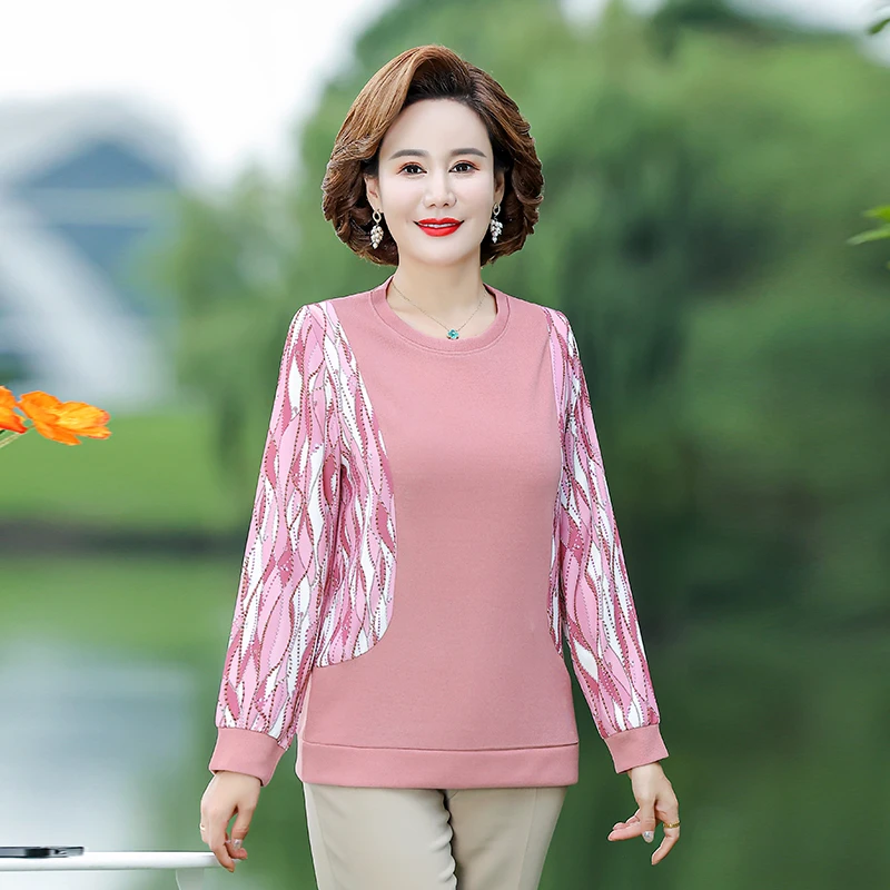 2022 Spring New Fashion T Shirt Woman O Neck Patchwork Long Sleeve T-shirt Woman Korean Style Shirt Women Shirts
2022 Spring New Fashion T Shirt Woman O Neck Patchwork Long Sleeve T-shirt Woman Korean Style Shirt Women Shirts