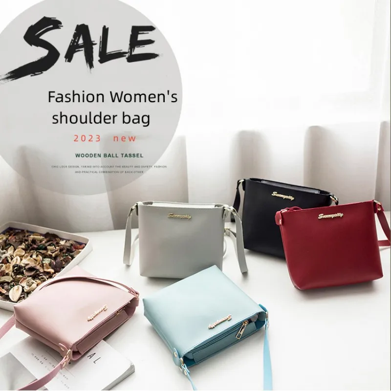 2023 New Trend Women's Bag Fashion Small Shoulder Bag For Women Simple Solid Color Crossbody Bucket Bags Casual Handbag Hot sale
2023 New Trend Women's Bag Fashion Small Shoulder Bag For Women Simple Solid Color Crossbody Bucket Bags Casual Handbag Hot sale