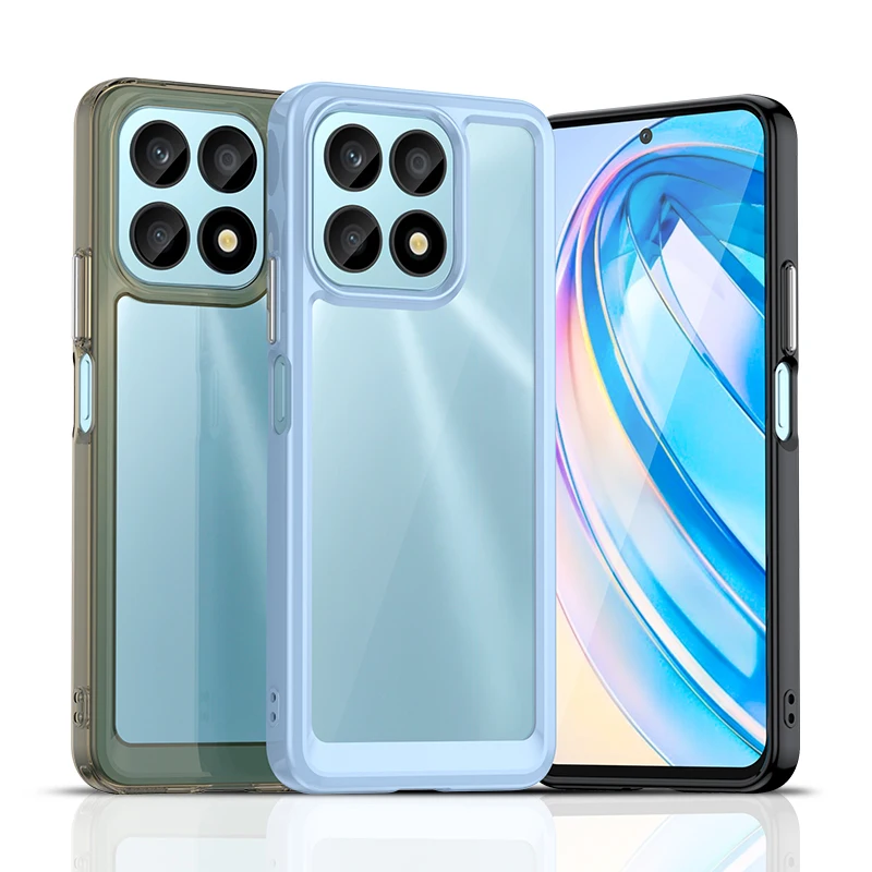 Чехол для Honor X8a чехол Honor X7a X8a X9a X8 X9, противоударный силиконовый чехол + Защитная задняя крышка для телефона из поликарбоната для Honor X8a
Чехол для Honor X8a чехол Honor X7a X8a X9a X8 X9, противоударный силиконовый чехол + Защитная задняя крышка для телефона из поликарбоната для Honor X8a