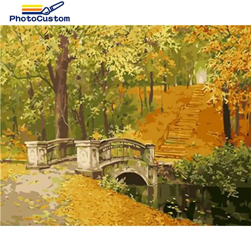 PhotoCustom Oil Painting By Numbers Autumn Scenery Kits Art Design Paint By Number Landscape DIY Handpainted Acrylic Decoration
PhotoCustom Oil Painting By Numbers Autumn Scenery Kits Art Design Paint By Number Landscape DIY Handpainted Acrylic Decoration