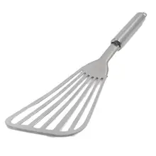 Thickened Polished Fan Shovel Griddle Accessory Kit Professional Grill Spatula Scraper FlipperStainless Steel Fried Fish Shovel