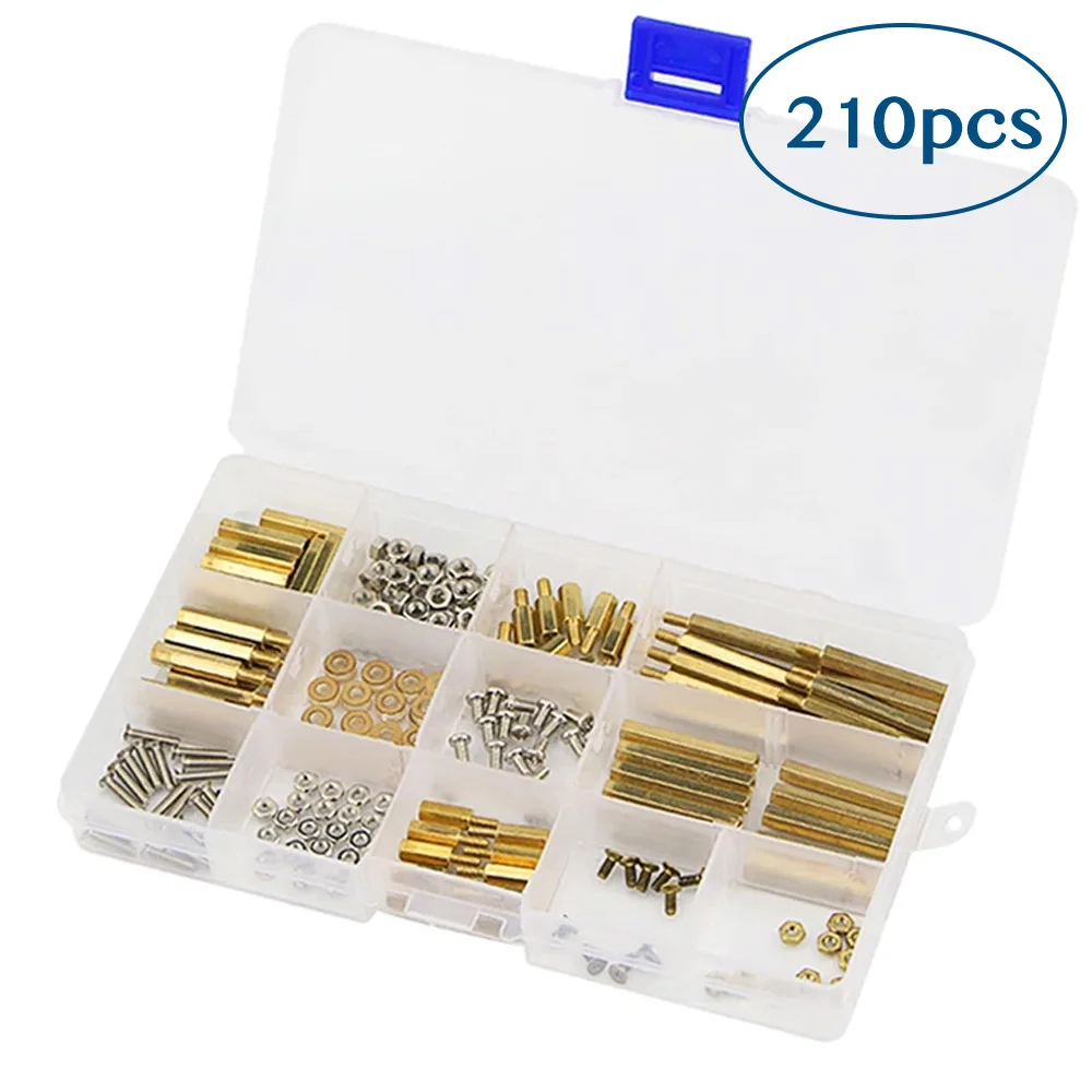 Набор винтов Raspberry PI из 210 шт. — комплект металлических/пластиковых винтов и гаек M2,5 и M3 для P I 4B/3B+/3B, роботов-автомобилей, OrangePI и BananaPI
Набор винтов Raspberry PI из 210 шт. — комплект металлических/пластиковых винтов и гаек M2,5 и M3 для P I 4B/3B+/3B, роботов-автомобилей, OrangePI и BananaPI