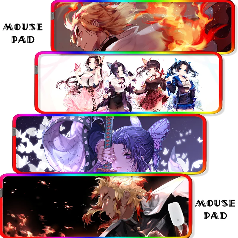 Anime Demon Slayer Gaming Mouse Pad RGB LED Gamer Computer Desk Keyboard Kamado Nezuko Locrkand manga Mouse Pad
Anime Demon Slayer Gaming Mouse Pad RGB LED Gamer Computer Desk Keyboard Kamado Nezuko Locrkand manga Mouse Pad