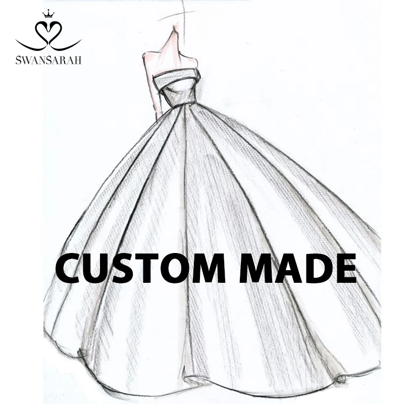 SwanSarah Customed For 01 Wedding Dress DZ Appliques Customized Ball Gown Made In China Plus Size Vestido De Noiva
SwanSarah Customed For 01 Wedding Dress DZ Appliques Customized Ball Gown Made In China Plus Size Vestido De Noiva
