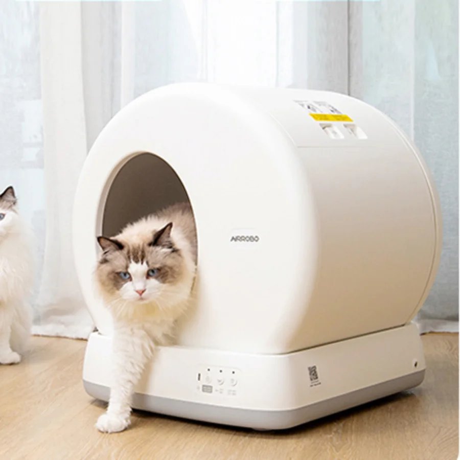 Portable Cat Litter Box Extra Large Automatically Clean No Splash Pee Cats Closed Toilet No Odor Banheiro Para Gatos Pet Items
Portable Cat Litter Box Extra Large Automatically Clean No Splash Pee Cats Closed Toilet No Odor Banheiro Para Gatos Pet Items