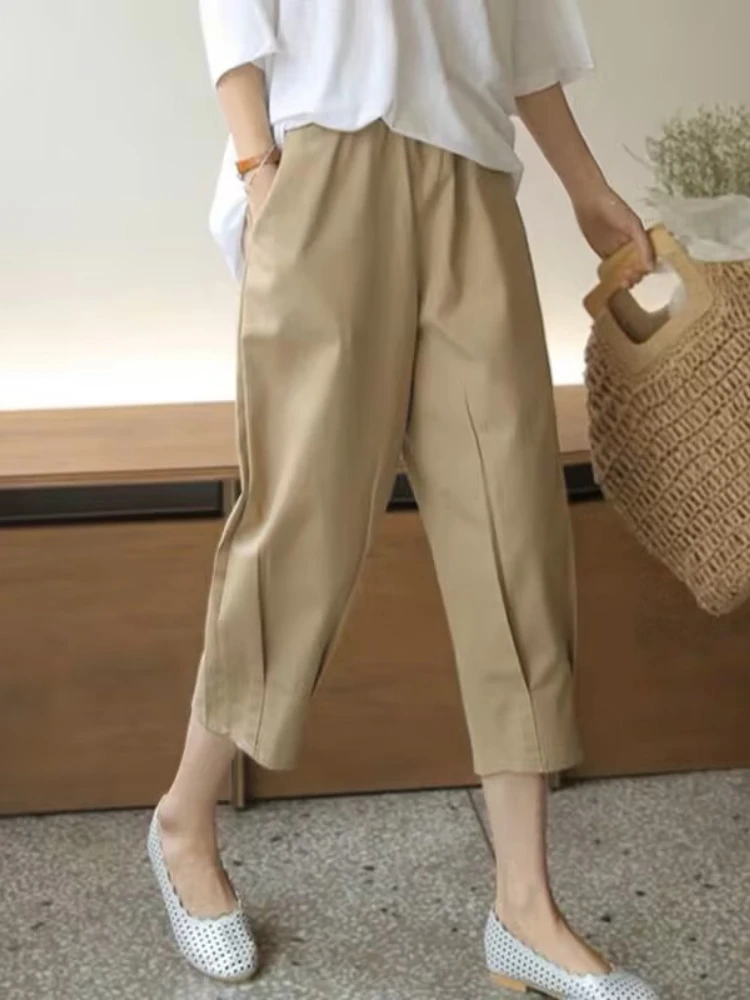 Pants Women 2023 Summer New Korean Style Women's Clothing Women's Large Pockets Solid Color Comfortable Casual Straight Pants
Pants Women 2023 Summer New Korean Style Women's Clothing Women's Large Pockets Solid Color Comfortable Casual Straight Pants