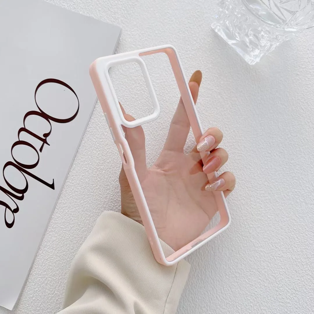 Luxury Candy Color Soft TPU Frame Bumper Phone Case For Xiaomi Mi 11T Pro Clear Acrylic Hard Back Cover For Xiaomi Redmi 10 Case
Luxury Candy Color Soft TPU Frame Bumper Phone Case For Xiaomi Mi 11T Pro Clear Acrylic Hard Back Cover For Xiaomi Redmi 10 Case