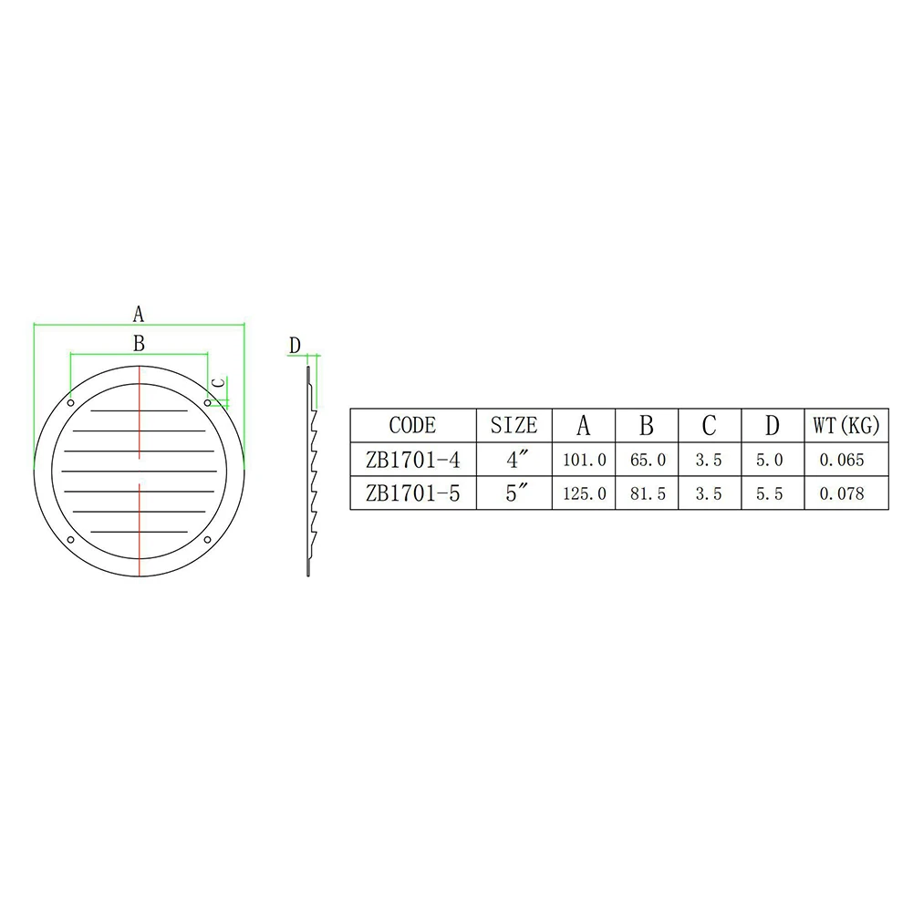 Stainless Steel Air Ventilation Grill Outlet Cover Round Ducting Ceiling Wall Hole Air Vent Grille Louver Air Outlet System
Stainless Steel Air Ventilation Grill Outlet Cover Round Ducting Ceiling Wall Hole Air Vent Grille Louver Air Outlet System