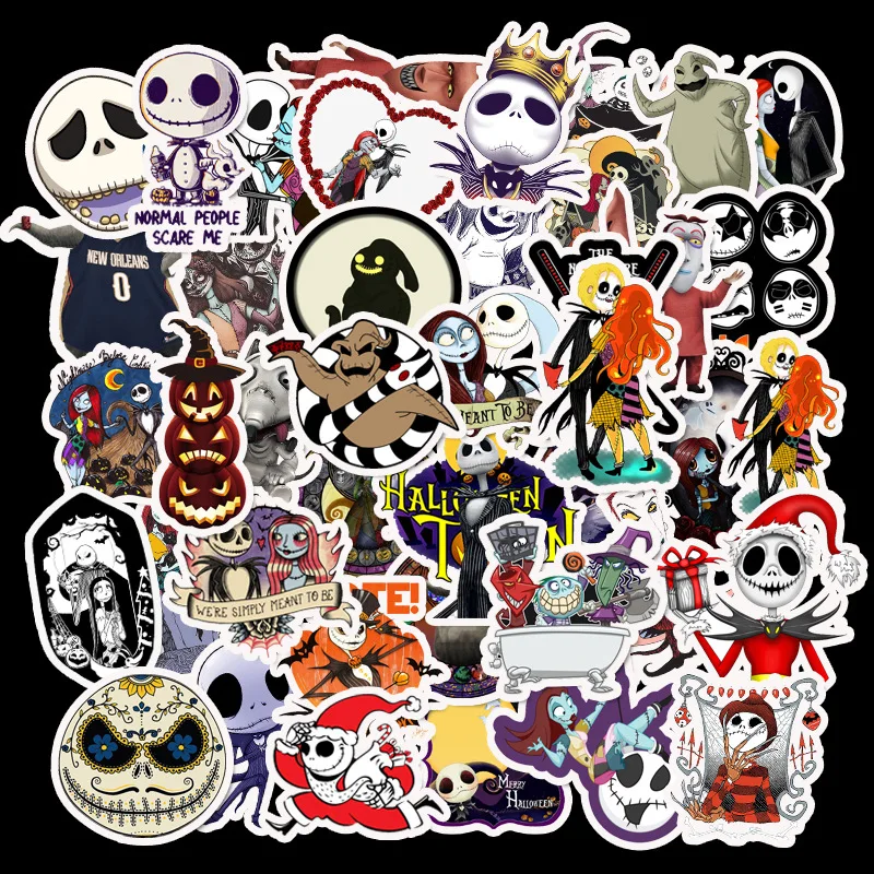 30/50Pcs Halloween Topic Doodle Stickers Ornament Guitar Refrigerator Notebook Skateboard Waterproof Decal Toys
30/50Pcs Halloween Topic Doodle Stickers Ornament Guitar Refrigerator Notebook Skateboard Waterproof Decal Toys