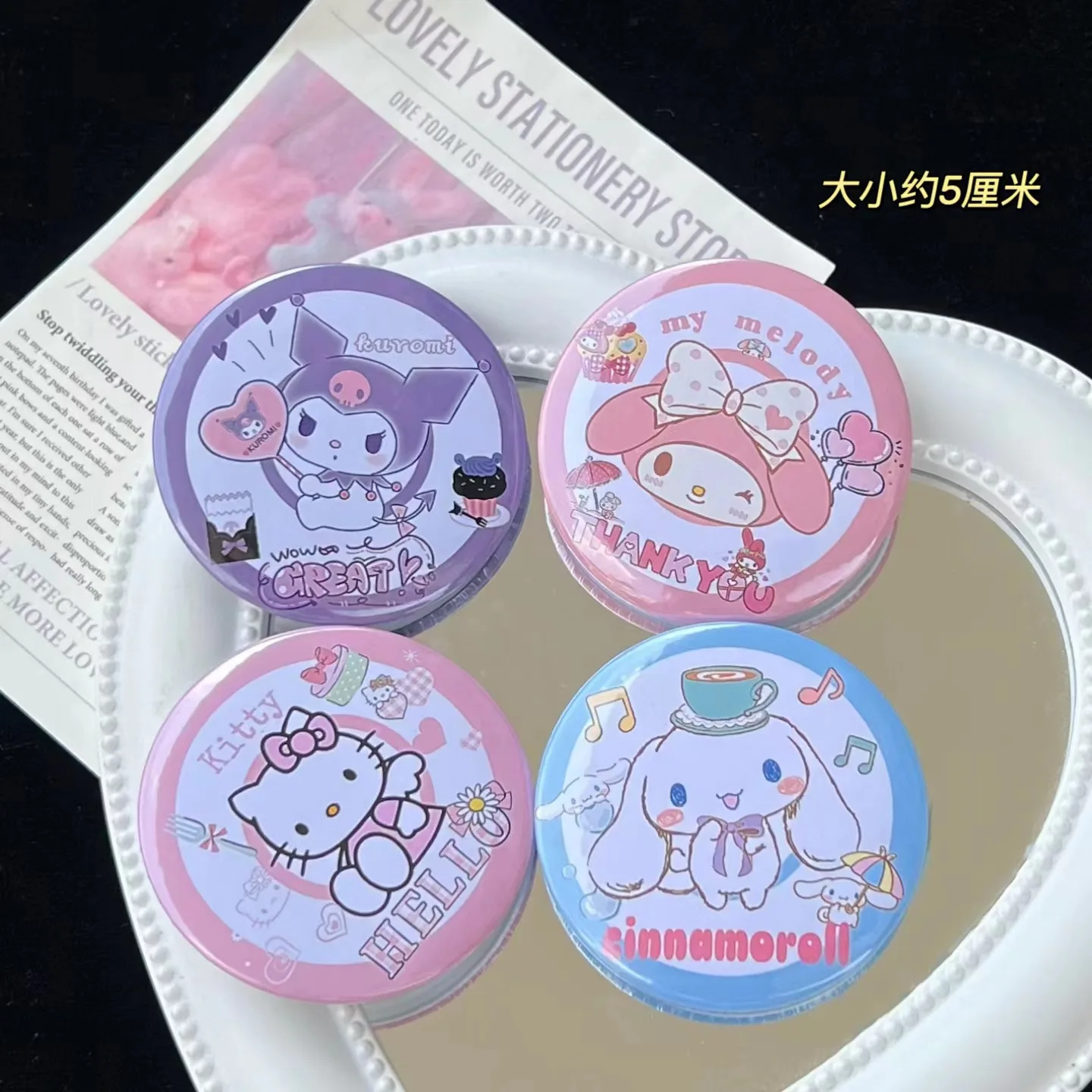 Sanrio Brooch My Melody Pachacco Hello Kitty Kuromi Kawaii Ins Clothing Decoration Bag Accessories
Sanrio Brooch My Melody Pachacco Hello Kitty Kuromi Kawaii Ins Clothing Decoration Bag Accessories