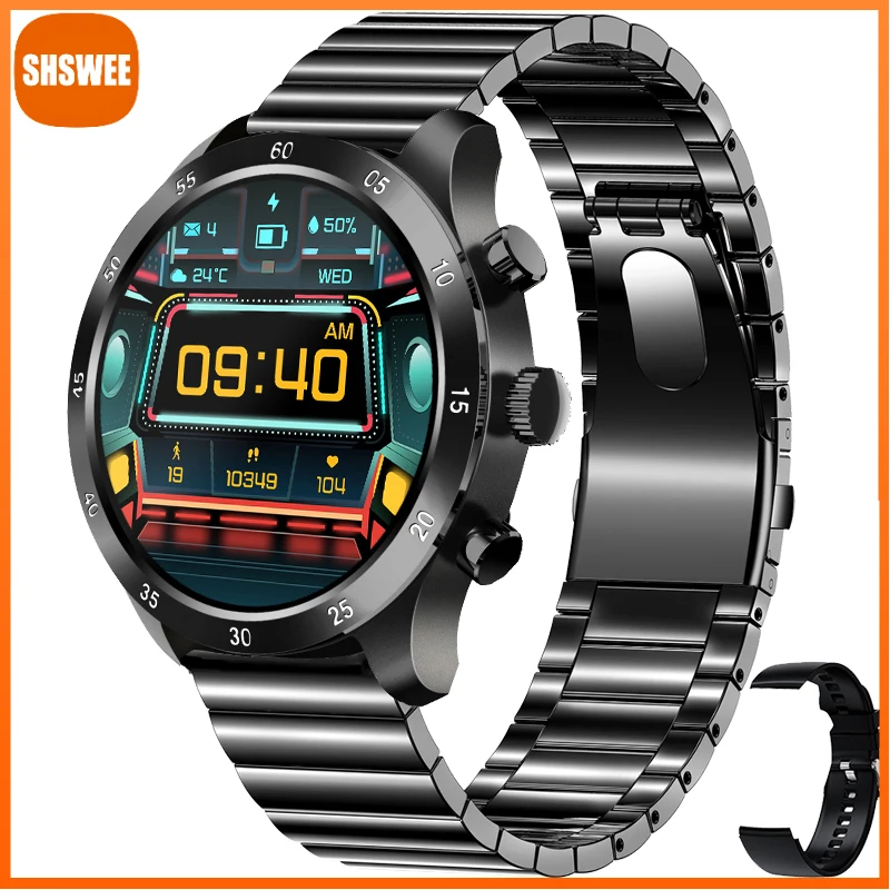 Men Smart Watch Bluetooth Call Message Push Waterproof Sports Fitness Smartwatch Man for Samsung Apple Xiaomi Huawei
Men Smart Watch Bluetooth Call Message Push Waterproof Sports Fitness Smartwatch Man for Samsung Apple Xiaomi Huawei