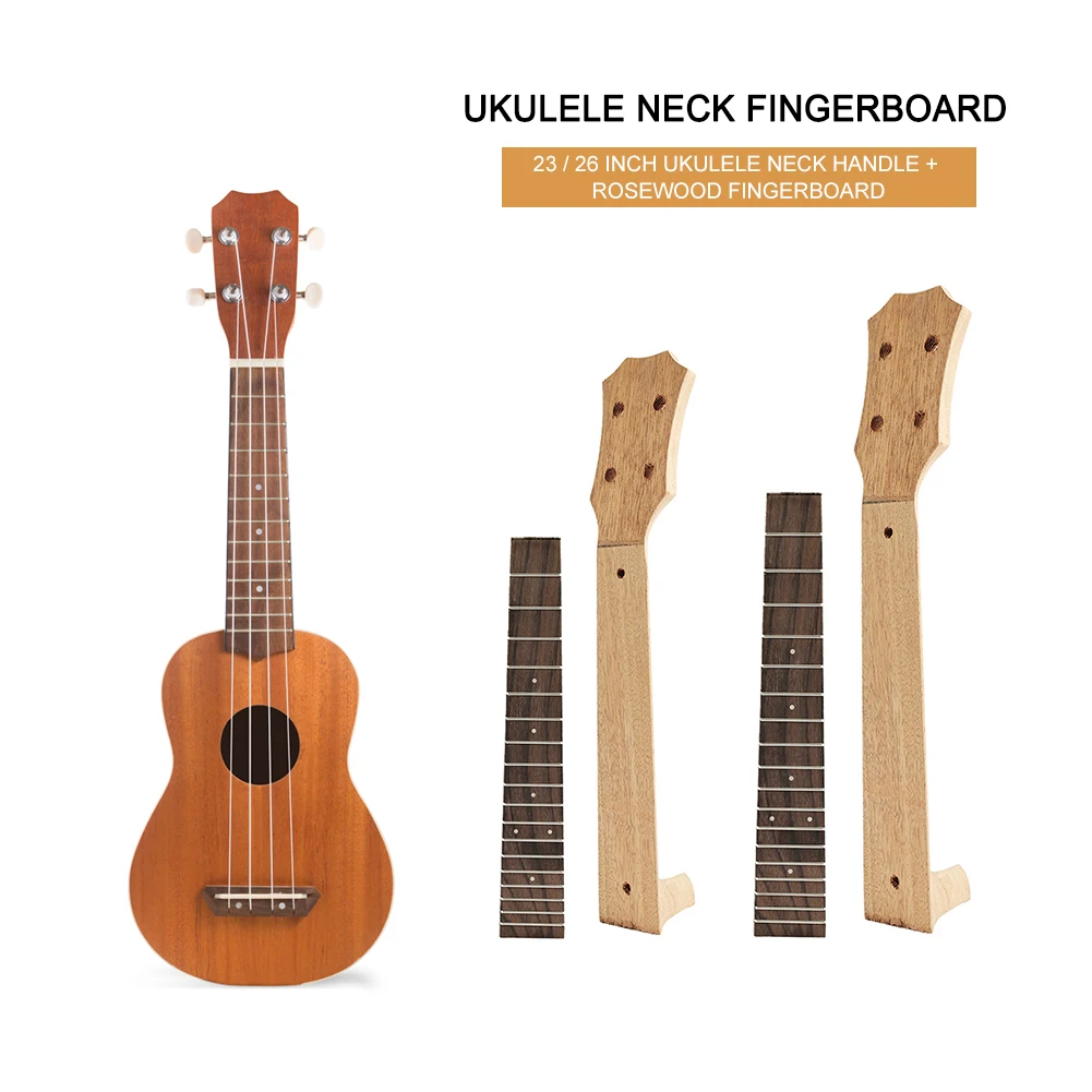 23/26 Inch Ukulele Neck Fingerboard Wooden Neck Fretboard Replacement Parts Musical Neck Fretboard Set Fretboard DIY Accessories
23/26 Inch Ukulele Neck Fingerboard Wooden Neck Fretboard Replacement Parts Musical Neck Fretboard Set Fretboard DIY Accessories