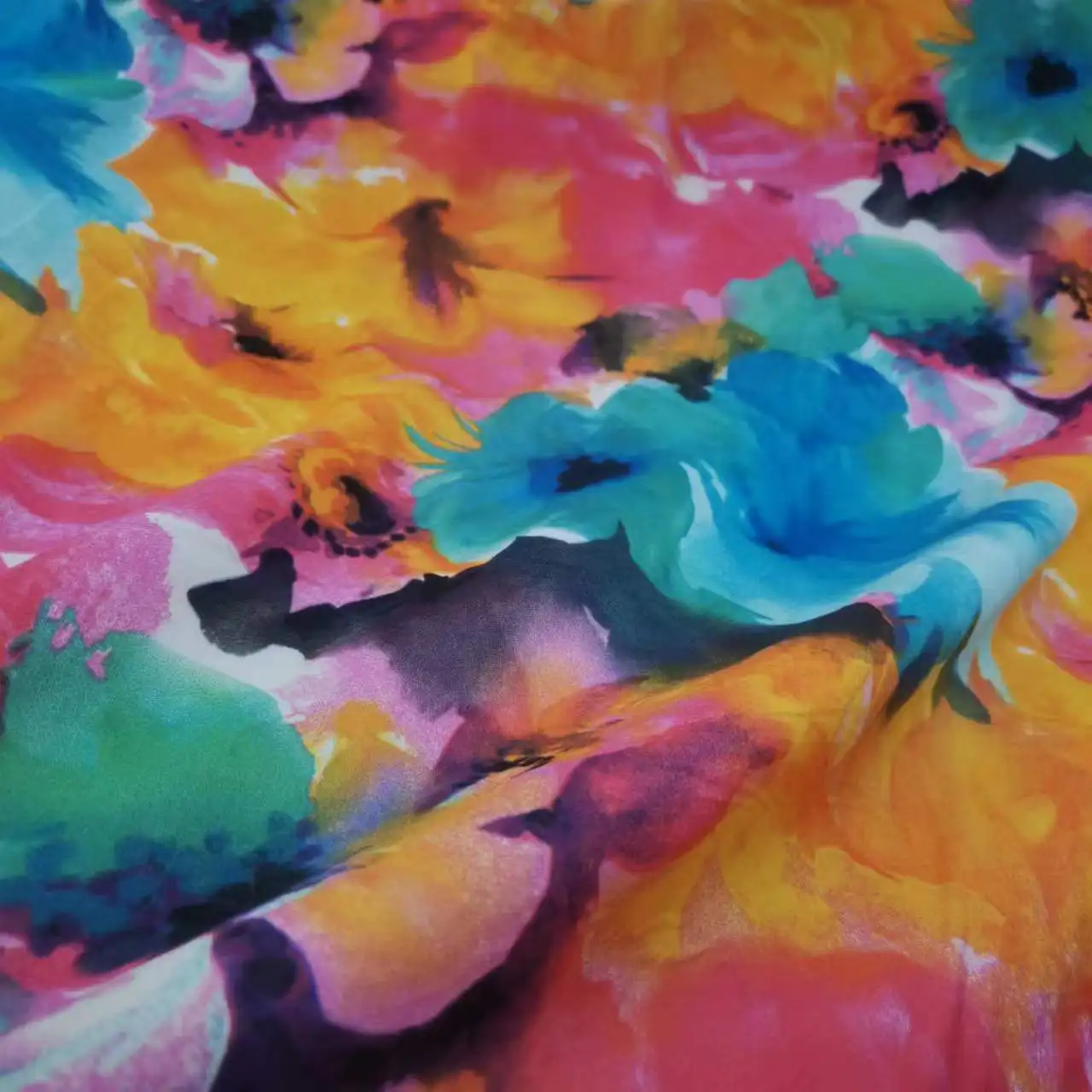 Stretchy Silk Fabric Big Flower Print DIY Sewing Shirt Wedding Material Tissue
Stretchy Silk Fabric Big Flower Print DIY Sewing Shirt Wedding Material Tissue