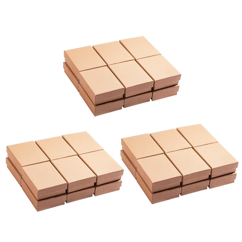 36 Pcs Paper Handmade Jewelry Box Brown Paper Earrings/Accessories Box Kraft Paper DIY Gift Packing Box
36 Pcs Paper Handmade Jewelry Box Brown Paper Earrings/Accessories Box Kraft Paper DIY Gift Packing Box