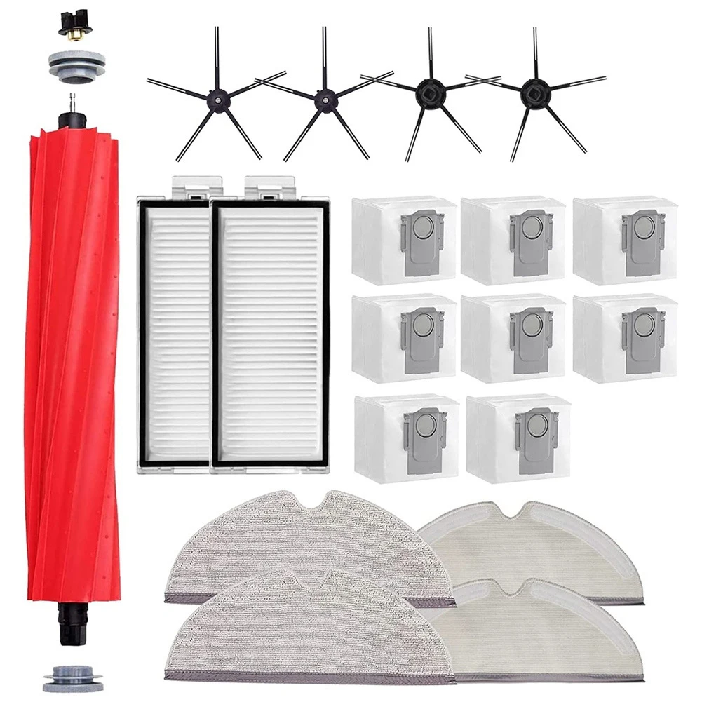 Main Side Brushes Filters & Cleaning Mop Pads For Xiaomi Roborock Q7 Q7+ Q7 MAX+ S7 Maxv Ultra Robtic Vacuum Cleaner
Main Side Brushes Filters & Cleaning Mop Pads For Xiaomi Roborock Q7 Q7+ Q7 MAX+ S7 Maxv Ultra Robtic Vacuum Cleaner