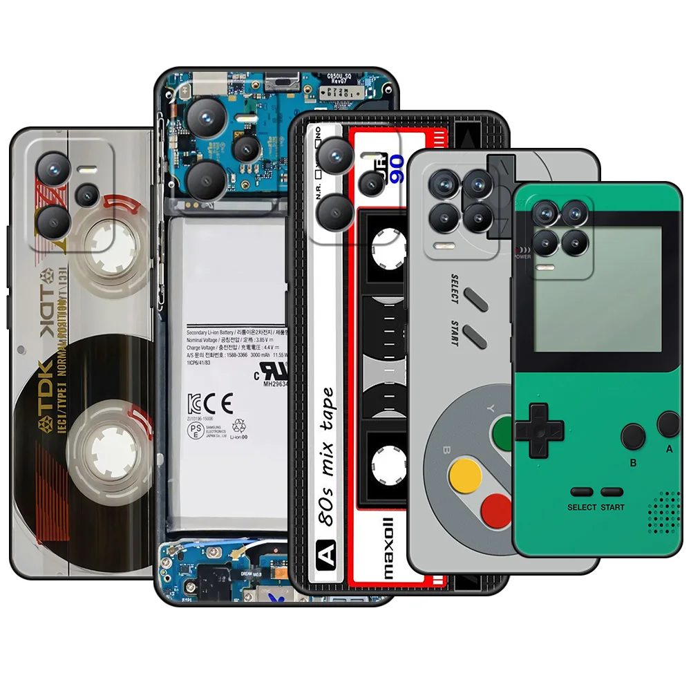 Music Retro Vintage Camera Cassette Silicone Case For Realme 9i GT Neo 2 Pro 8 7 6 C21 C21Y 8i C3 C15 5 XT Master Phone Cover
Music Retro Vintage Camera Cassette Silicone Case For Realme 9i GT Neo 2 Pro 8 7 6 C21 C21Y 8i C3 C15 5 XT Master Phone Cover