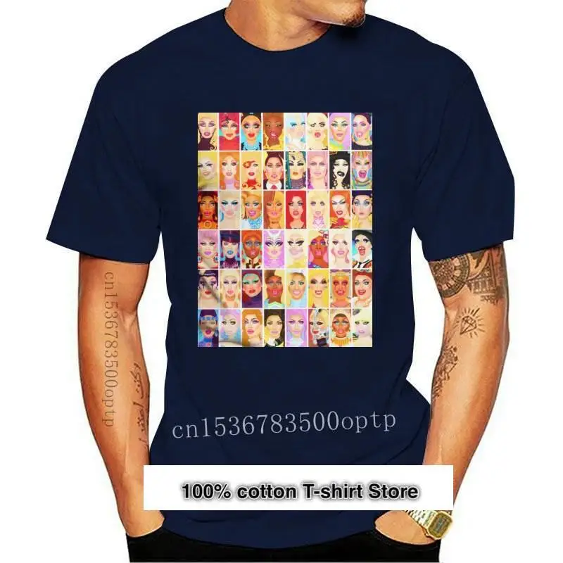 Camiseta de манга corta para hombre, prenda de vestir, хлопок, с креативным принтом Drag Queen, RuPaul RPDR
Camiseta de манга corta para hombre, prenda de vestir, хлопок, с креативным принтом Drag Queen, RuPaul RPDR
