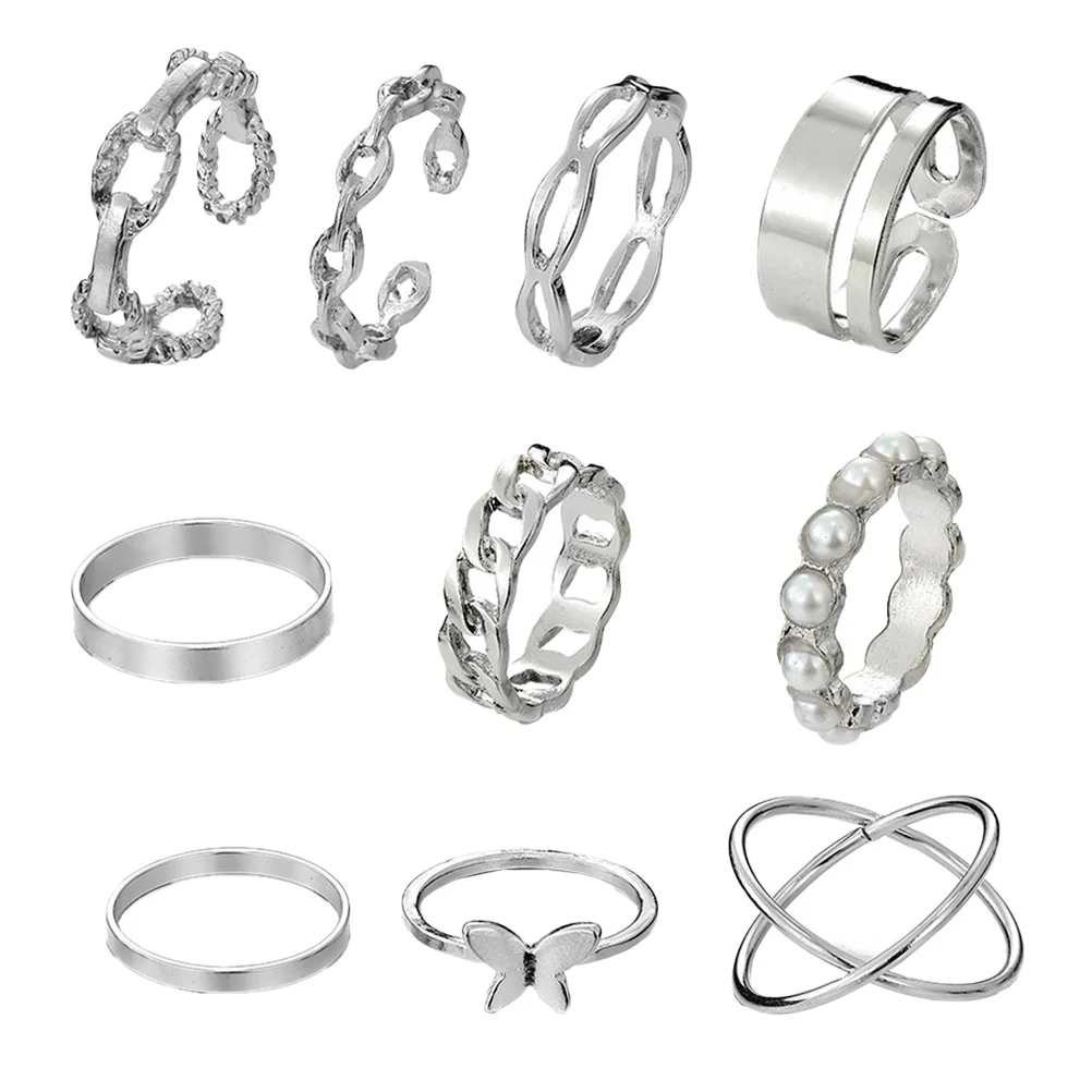 Rings Knuckle Ring Midi Stackable Silverfinger Minimalist Aesthetic Cuff Set Couple Decoration Women Hop Hip Arthritis Vintage
Rings Knuckle Ring Midi Stackable Silverfinger Minimalist Aesthetic Cuff Set Couple Decoration Women Hop Hip Arthritis Vintage