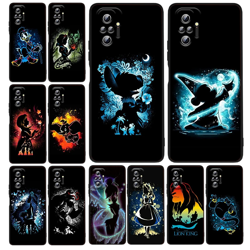 Disney Mickey Stitch Princess Phone Case For Xiaomi Redmi Note 12 11E 11S 11 11T 10 10S 9 9T 9S 8T 8 Pro Plus 5G Black Funda
Disney Mickey Stitch Princess Phone Case For Xiaomi Redmi Note 12 11E 11S 11 11T 10 10S 9 9T 9S 8T 8 Pro Plus 5G Black Funda