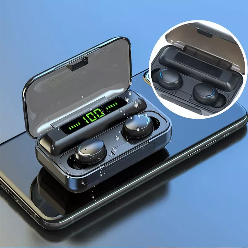 Oringinal F9-5C Fone Bluetooth TWS Fingerprint Touch Headset HiFI Stereo In-Ear Earbuds Popsocket Wireless Earphones for Sport
Oringinal F9-5C Fone Bluetooth TWS Fingerprint Touch Headset HiFI Stereo In-Ear Earbuds Popsocket Wireless Earphones for Sport