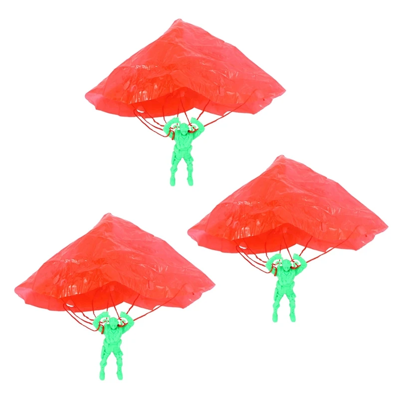 3X Plastic Ejecting Parachute Toy Outdoor Soldier Hand Throwing Parachute Toys For Children Boys Girls Gifts
3X Plastic Ejecting Parachute Toy Outdoor Soldier Hand Throwing Parachute Toys For Children Boys Girls Gifts