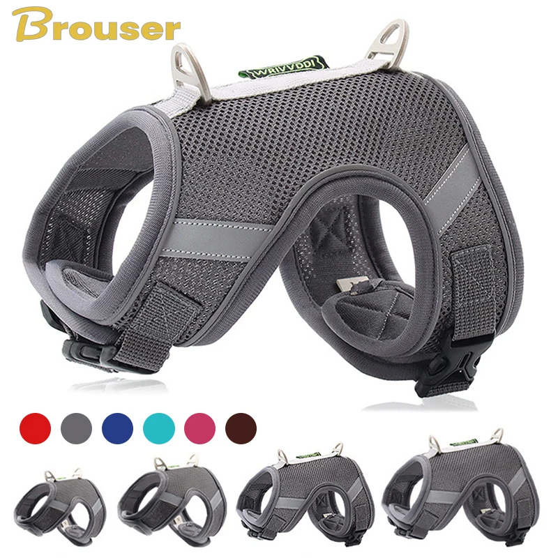 Pet Harness Vest for Small Dogs Cats Adjustable Mesh Reflective Dog Neck Strap Collars Outdoor Walking Pet Harness Leash
Pet Harness Vest for Small Dogs Cats Adjustable Mesh Reflective Dog Neck Strap Collars Outdoor Walking Pet Harness Leash