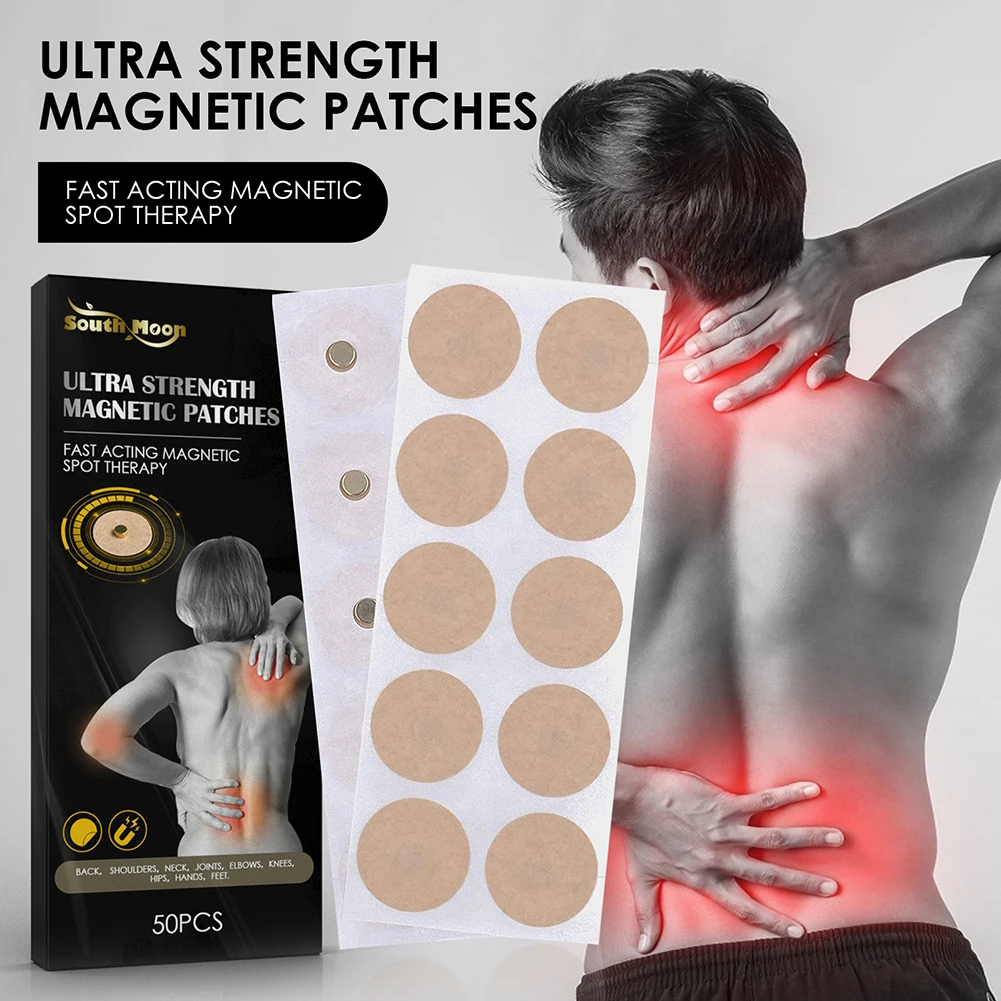 50pcs/Box Magnetic Acupoint Patches Magnet Acupuncture Therapy Plaster Neck Back Shoulder Painkiller Relaxation Body Pain Relief
50pcs/Box Magnetic Acupoint Patches Magnet Acupuncture Therapy Plaster Neck Back Shoulder Painkiller Relaxation Body Pain Relief