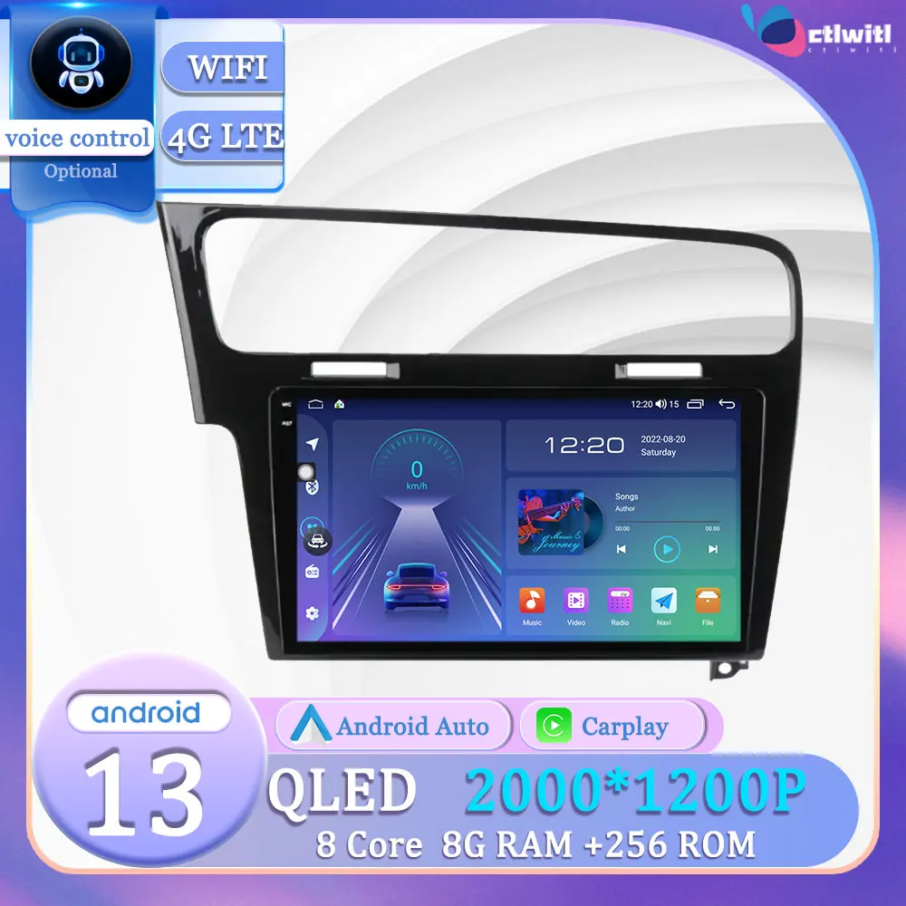 Android 13 For Volkswagen Golf 7 2012 - 2020 Carplay Navigation Car GPS Radio Monitor Screen Autoradio Videp Player Multimedia
Android 13 For Volkswagen Golf 7 2012 - 2020 Carplay Navigation Car GPS Radio Monitor Screen Autoradio Videp Player Multimedia