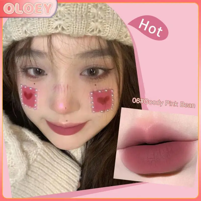 6 Colors Liquid Lipstick Soft Fog Lasting Color Lip Tint Mud Velvet Matte Lipstick Moisturizing Creative Lipgloss Lips Makeup
6 Colors Liquid Lipstick Soft Fog Lasting Color Lip Tint Mud Velvet Matte Lipstick Moisturizing Creative Lipgloss Lips Makeup