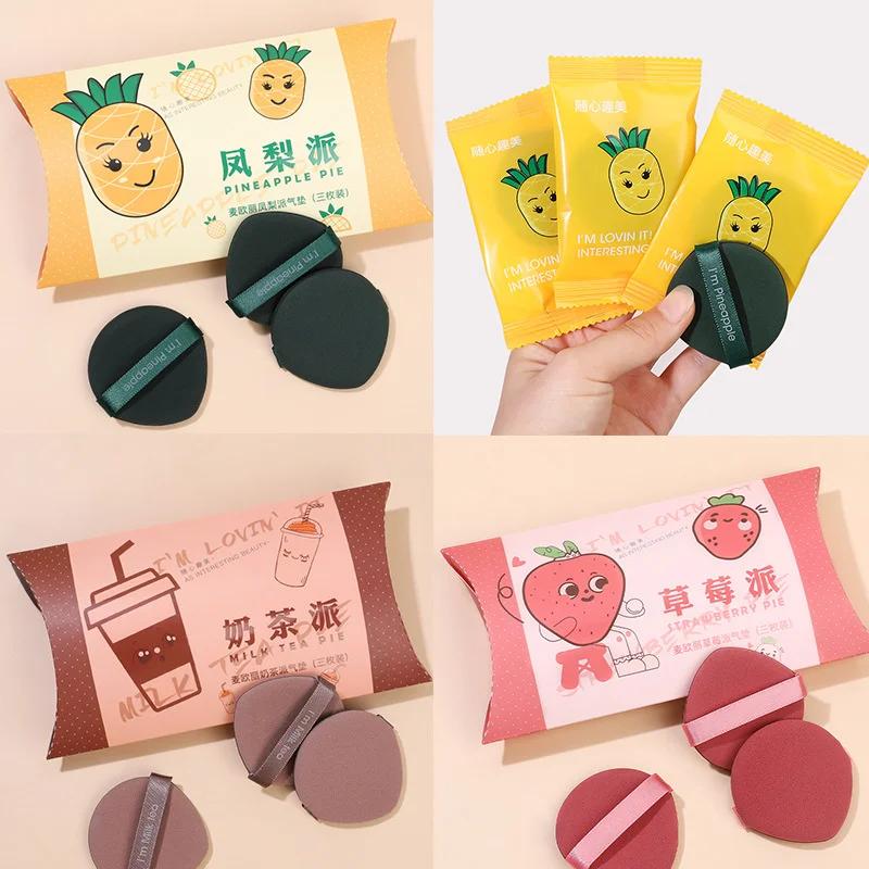 3pcs Makeup Puff Set Double Side Soft Makeup Sponge Blender Strawberry Pineapple Waterdrop Shape Make Up Powder Puff Tools
3pcs Makeup Puff Set Double Side Soft Makeup Sponge Blender Strawberry Pineapple Waterdrop Shape Make Up Powder Puff Tools