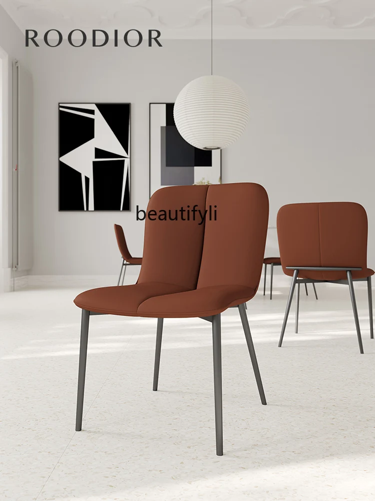 zqSimple Dining Chair Light Luxury Chair Home Armchair Leather Dining Table and Chair Leisure Chair Coffee Chair
zqSimple Dining Chair Light Luxury Chair Home Armchair Leather Dining Table and Chair Leisure Chair Coffee Chair
