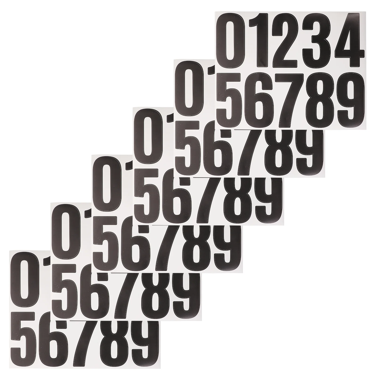 6 Sheets Sticker Number Large Racing Decals Numbers Mailbox Adhesive Bins Digital Stickers Trash Can
6 Sheets Sticker Number Large Racing Decals Numbers Mailbox Adhesive Bins Digital Stickers Trash Can