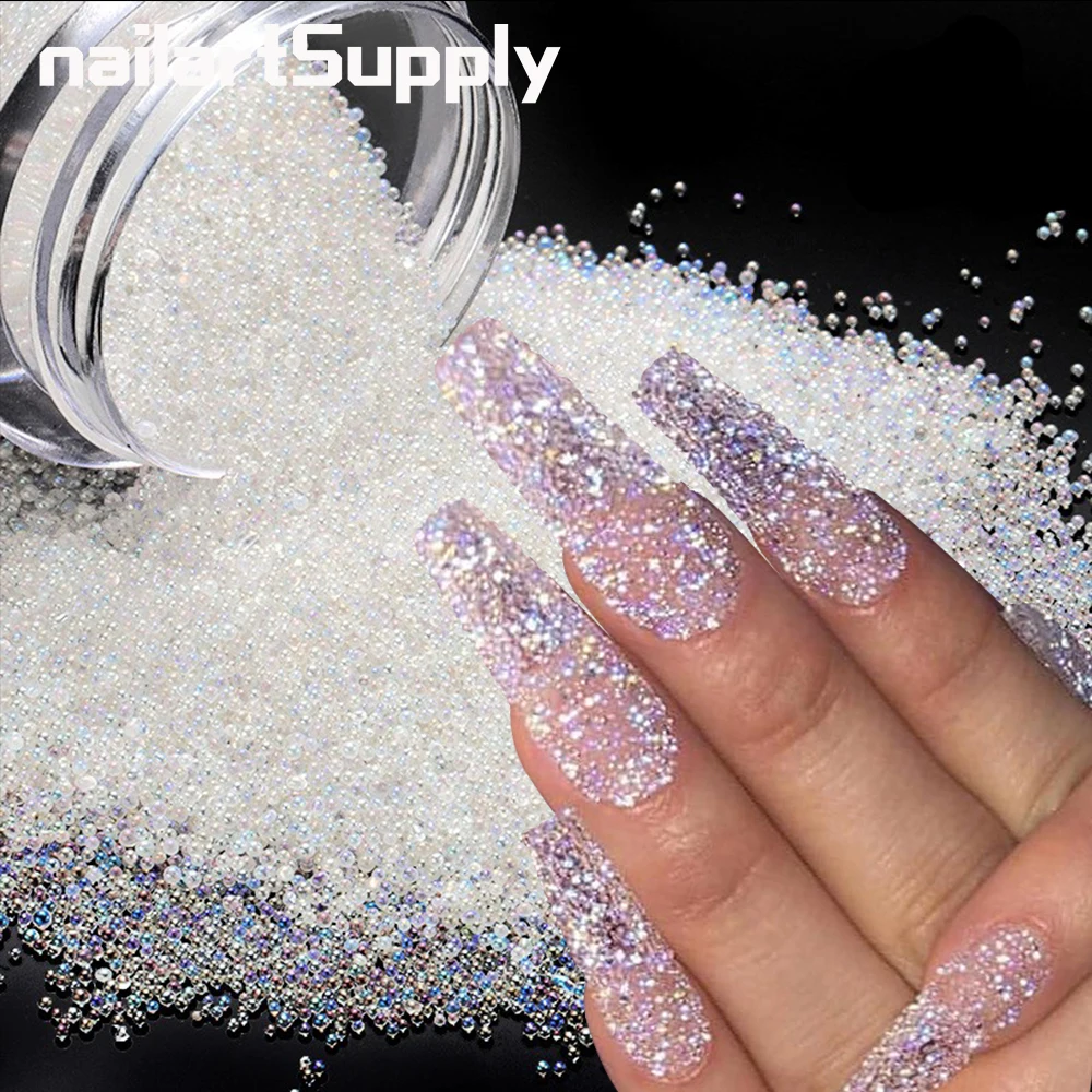 10g/Jar No Hole Micro Nail Art Beads,AB Iridescent Clear,0.6/1/1.5/2mm Caviar Beads Crystal 3D Micro Ball Microbeads Nail Charms
10g/Jar No Hole Micro Nail Art Beads,AB Iridescent Clear,0.6/1/1.5/2mm Caviar Beads Crystal 3D Micro Ball Microbeads Nail Charms
