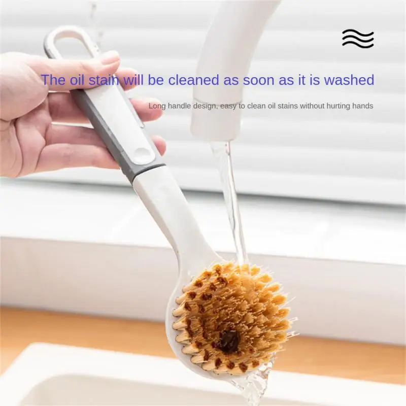 Multifunctional Kitchen Brush Hunging Long Handle Pan Pot Brush Dish Bowl Washing Cleaning Brush Household Kitchen Clean Tools
Multifunctional Kitchen Brush Hunging Long Handle Pan Pot Brush Dish Bowl Washing Cleaning Brush Household Kitchen Clean Tools