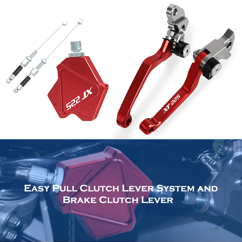 For YAMAHA XT225 2002 2003 2004 2005 2006 2007 2008 2009-2010 Motorcycle Easy Pull Clutch Lever System and Brake Clutch Lever
For YAMAHA XT225 2002 2003 2004 2005 2006 2007 2008 2009-2010 Motorcycle Easy Pull Clutch Lever System and Brake Clutch Lever