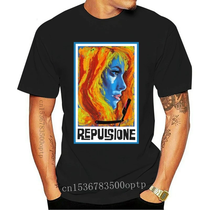 Camiseta Retro de película de Repulsion romana Polanski, camisa de alta calidad de la película de 1970 de Jason Deneuve
Camiseta Retro de película de Repulsion romana Polanski, camisa de alta calidad de la película de 1970 de Jason Deneuve