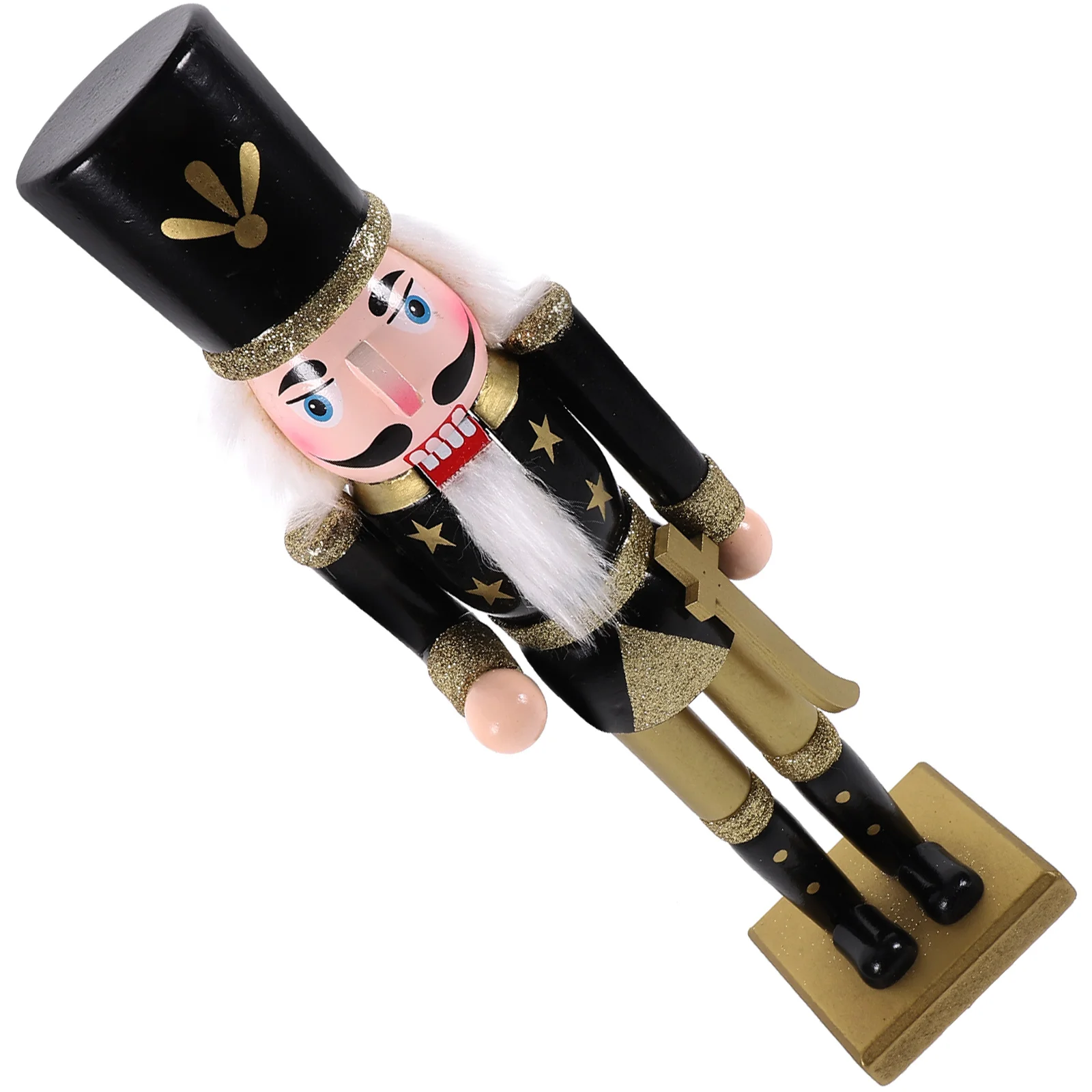 Christmas Gift Cute Wooden Nutcracker Figure Desktop Christmas Wood Puppet Ornament
Christmas Gift Cute Wooden Nutcracker Figure Desktop Christmas Wood Puppet Ornament