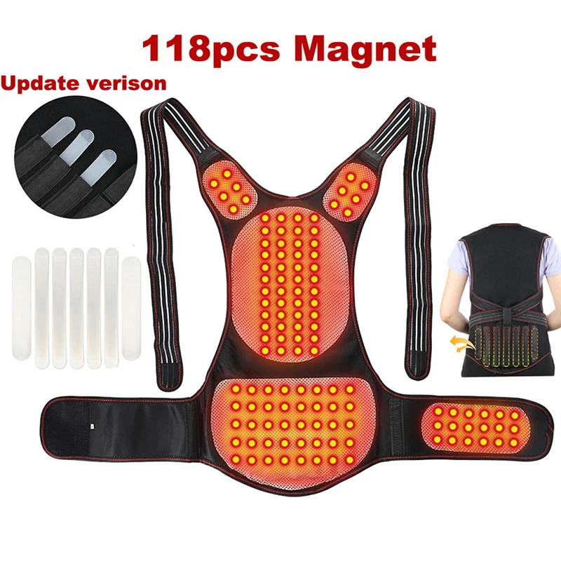 Self-Heating Shoulders Self-heating Magnetic Therapy Belt Waist Back Posture Corrector Spine Lumbar Brace Back Support WaistBelt
Self-Heating Shoulders Self-heating Magnetic Therapy Belt Waist Back Posture Corrector Spine Lumbar Brace Back Support WaistBelt