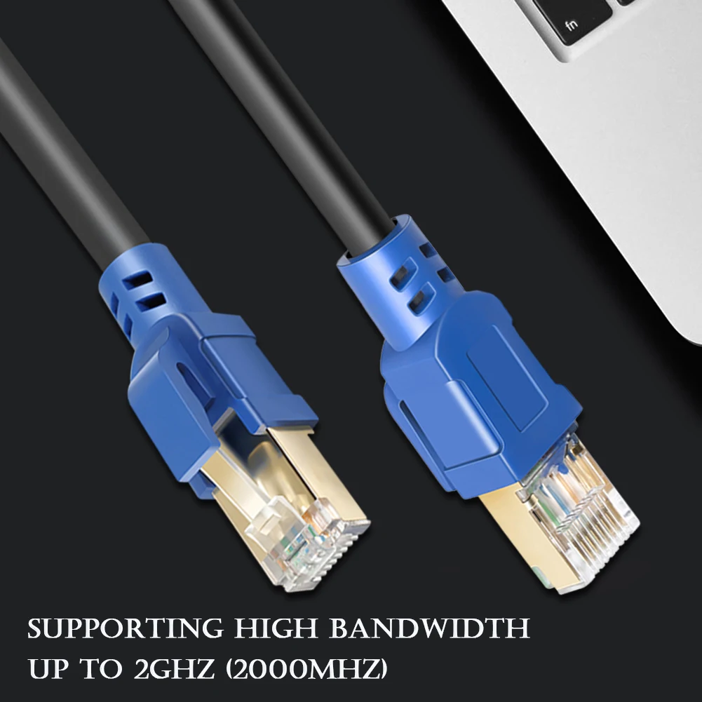 Высокоскоростной Интернет-кабель, проводной LAN-шнур, Ethernet-кабель RJ45 Cat 8, 40 Гбит/с, синий сетевой кабель LAN, повышает надежность
Высокоскоростной Интернет-кабель, проводной LAN-шнур, Ethernet-кабель RJ45 Cat 8, 40 Гбит/с, синий сетевой кабель LAN, повышает надежность