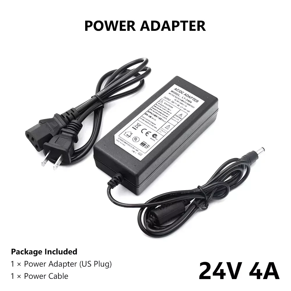 NEW2023 V Volt AC to DC Supply Power Adapter to 24V 4A Converter Transformer 24 v Power Supply Charger For LED Strip and racing
NEW2023 V Volt AC to DC Supply Power Adapter to 24V 4A Converter Transformer 24 v Power Supply Charger For LED Strip and racing