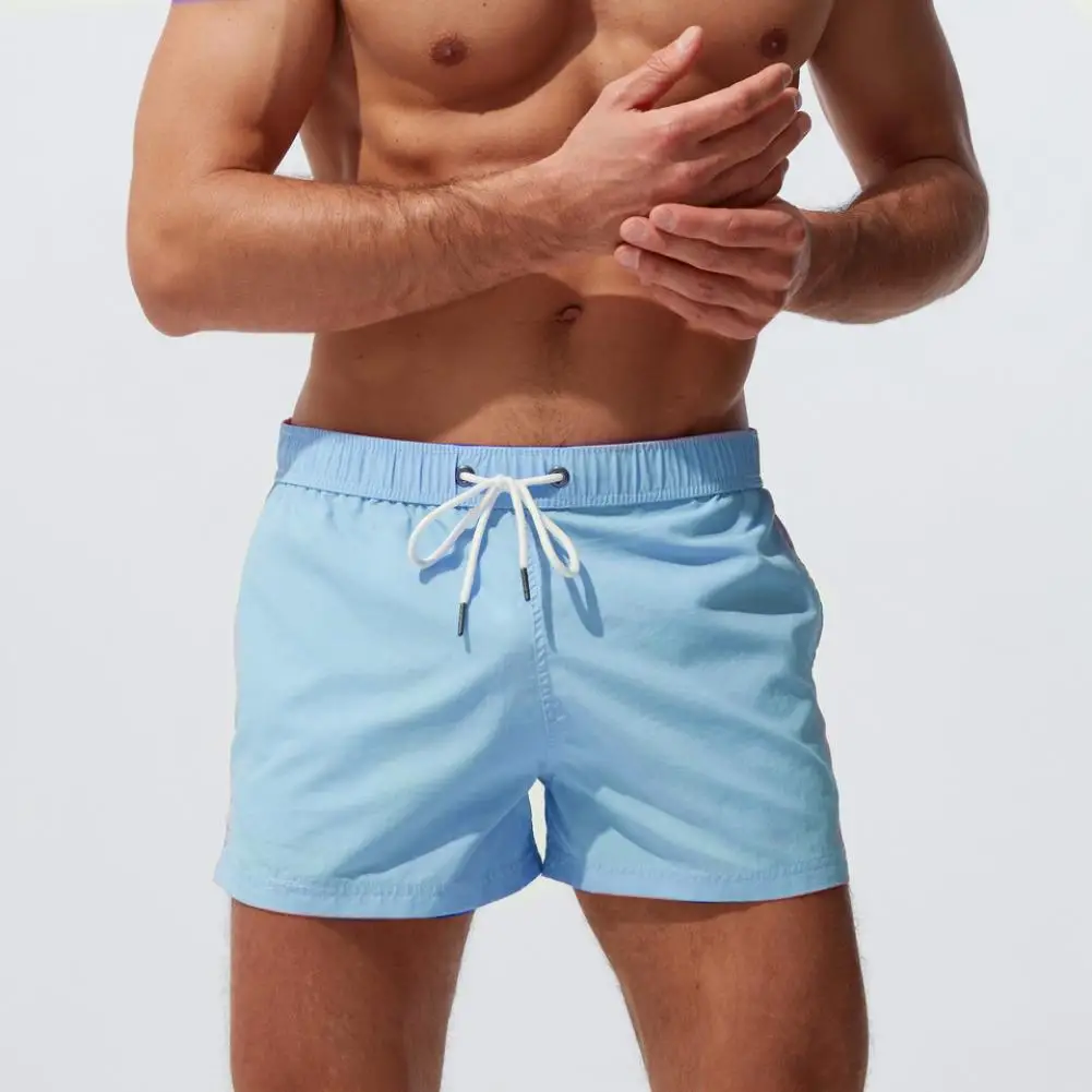 Male Boxer Swimming Trunks Lightweight Breathable Summer Clothing Men Pure Color Surf Shorts Surf Shorts Quick Drying
Male Boxer Swimming Trunks Lightweight Breathable Summer Clothing Men Pure Color Surf Shorts Surf Shorts Quick Drying