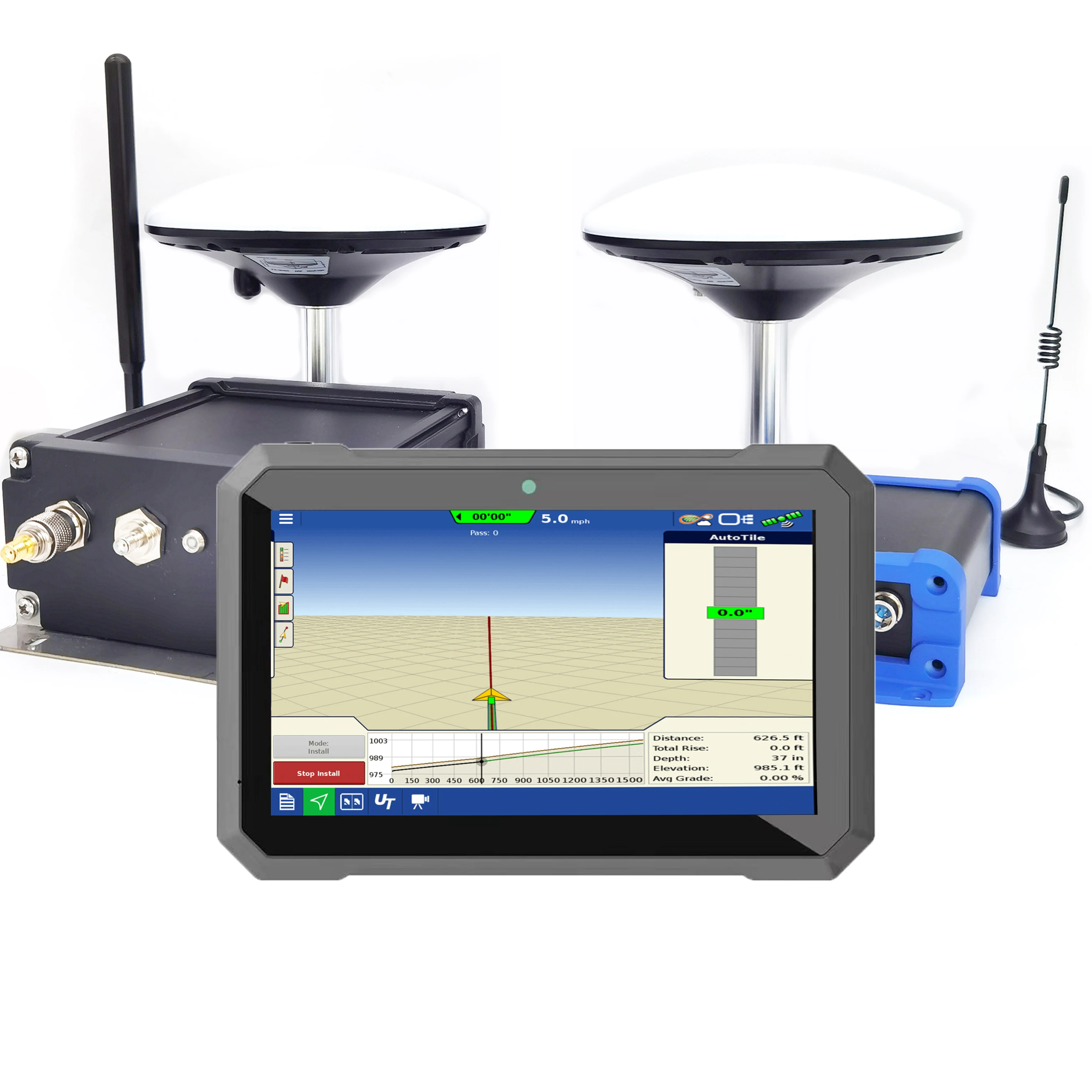 Ruihao Universal Ublox F9P Android Os Antena Rtk Trimble Base Rover Gps Cheap Gnss Receiver For Spraying From Factory
Ruihao Universal Ublox F9P Android Os Antena Rtk Trimble Base Rover Gps Cheap Gnss Receiver For Spraying From Factory