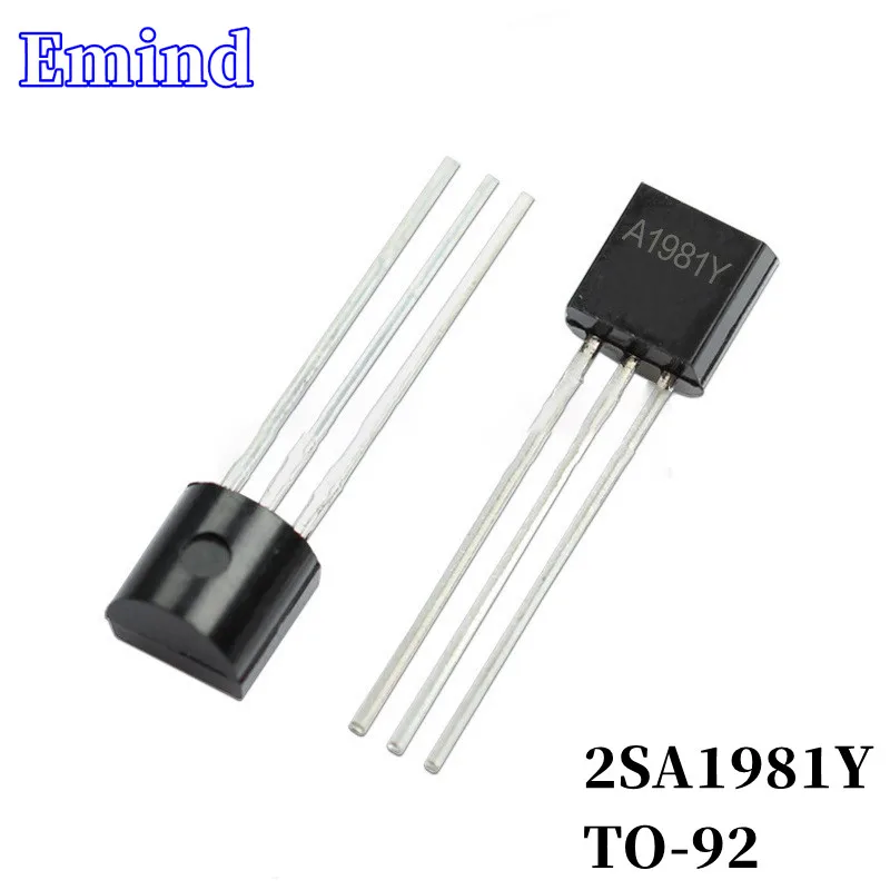 300/500/1000/2000/3000Pcs 2SA1981Y A1981Y DIP Transistor TO-92 PNP Type 30V/800mA Bipolar Amplifier Transistor
300/500/1000/2000/3000Pcs 2SA1981Y A1981Y DIP Transistor TO-92 PNP Type 30V/800mA Bipolar Amplifier Transistor