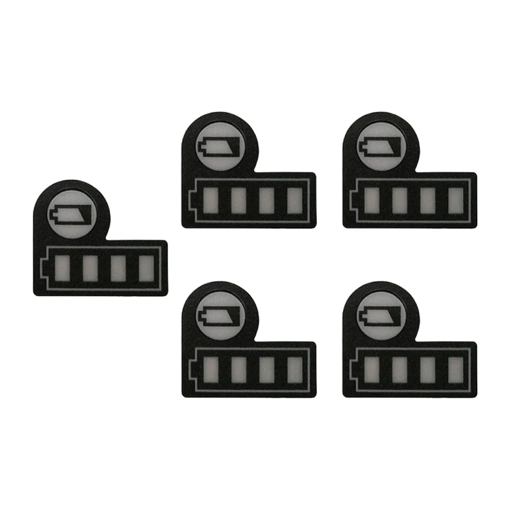 Battery LED Label Battery LED Stickers 22*19mm 5PCS Battery Capacity Black For 18V 14.4V Lithium Battery Durable
Battery LED Label Battery LED Stickers 22*19mm 5PCS Battery Capacity Black For 18V 14.4V Lithium Battery Durable