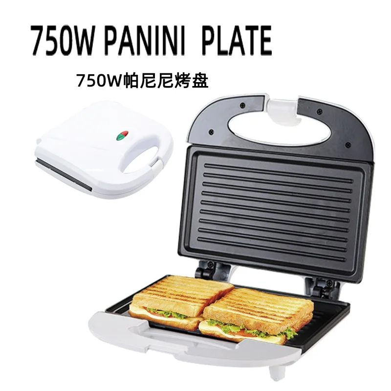 Electric Panini Breakfast Machine 750W 110V Panini Maker, Rotisserie Panini Press Grill, Sandwich Maker Non-Stick Coated Plates
Electric Panini Breakfast Machine 750W 110V Panini Maker, Rotisserie Panini Press Grill, Sandwich Maker Non-Stick Coated Plates