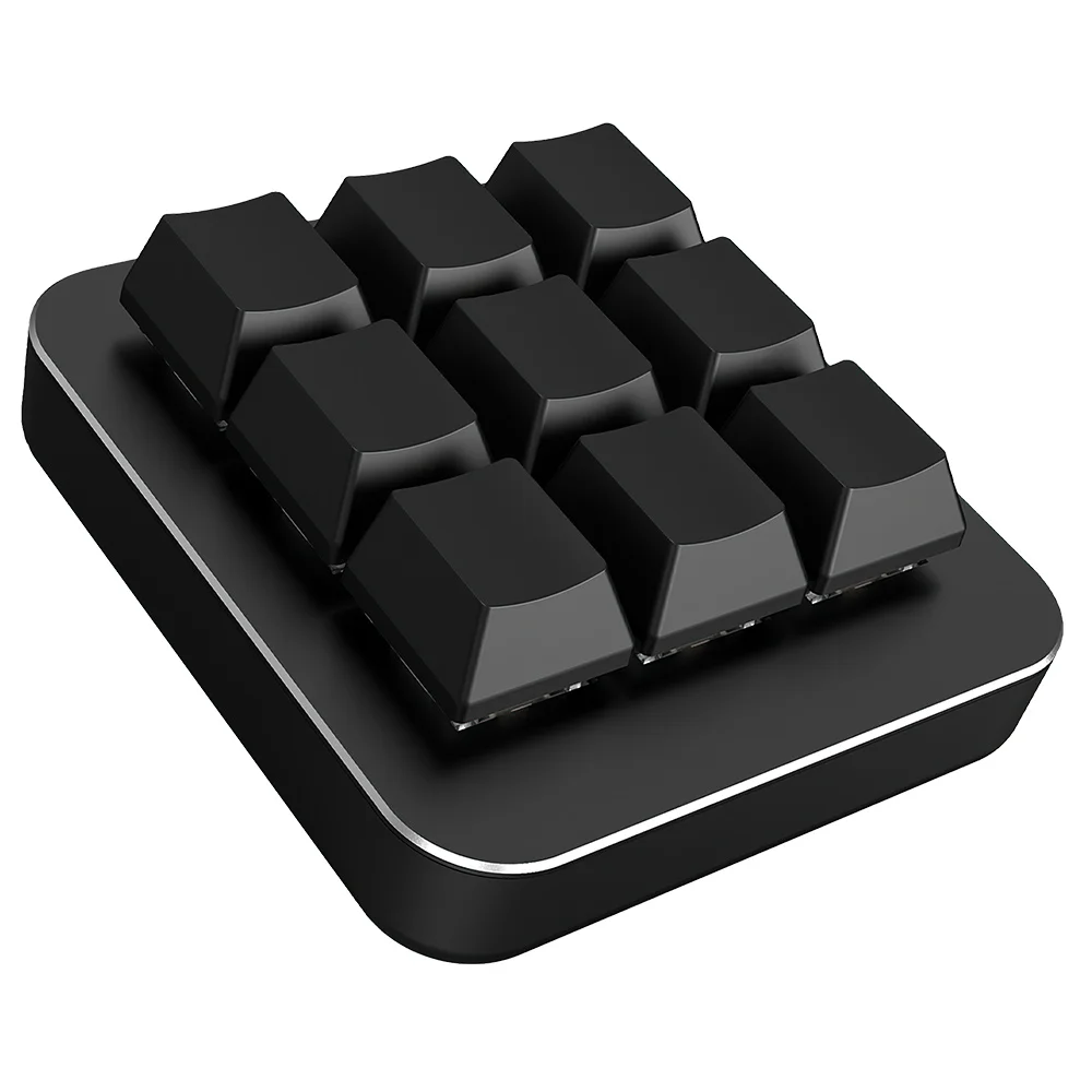 9 Key Mechanical Keyboard Mini USB Custom Keyboard One Hand Wired Plug and Play for PC Macro Programming Office Game Design
9 Key Mechanical Keyboard Mini USB Custom Keyboard One Hand Wired Plug and Play for PC Macro Programming Office Game Design